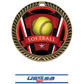 Hasty Awards 2.5" Varsity Crest Softball Medals Hasty Awards 2.5" Varsity Crest Softball Medals