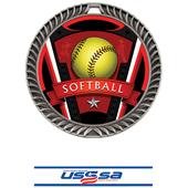 Hasty Awards 2.5" Varsity Crest Softball Medals Hasty Awards 2.5" Varsity Crest Softball Medals
