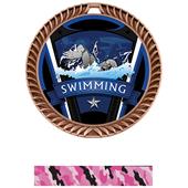 Hasty Awards 2.5" Varsity Crest Swimming Medals Hasty Awards 2.5" Varsity Crest Swimming Medals