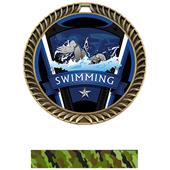 Hasty Awards 2.5" Varsity Crest Swimming Medals Hasty Awards 2.5" Varsity Crest Swimming Medals