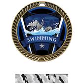 Hasty Awards 2.5" Varsity Crest Swimming Medals Hasty Awards 2.5" Varsity Crest Swimming Medals