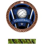 Hasty Awards 2.5" Varsity Crest Volleyball Medals Hasty Awards 2.5" Varsity Crest Volleyball Medals