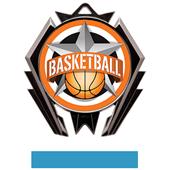 Hasty Stealth Basketball All-Star Medal M-5200 Hasty Stealth Basketball All-Star Medal M-5200