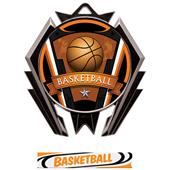 Hasty Stealth Basketball Varsity Medal M-5200 Hasty Stealth Basketball Varsity Medal M-5200