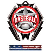 Hasty Stealth Baseball All-Star Medal M-5200 Hasty Stealth Baseball All-Star Medal M-5200
