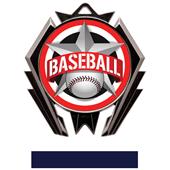 Hasty Stealth Baseball All-Star Medal M-5200 Hasty Stealth Baseball All-Star Medal M-5200