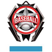 Hasty Stealth Baseball All-Star Medal M-5200 Hasty Stealth Baseball All-Star Medal M-5200