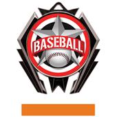 Hasty Stealth Baseball All-Star Medal M-5200 Hasty Stealth Baseball All-Star Medal M-5200