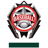 Hasty Stealth Baseball All-Star Medal M-5200 Hasty Stealth Baseball All-Star Medal M-5200