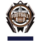 Hasty Stealth Football All-Star Medal M-5200 Hasty Stealth Football All-Star Medal M-5200