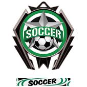 Hasty Stealth Soccer All-Star Medal M-5200 Hasty Stealth Soccer All-Star Medal M-5200