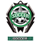 Hasty Stealth Soccer All-Star Medal M-5200 Hasty Stealth Soccer All-Star Medal M-5200