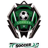 Hasty Stealth Soccer Varsity Medal M-5200 Hasty Stealth Soccer Varsity Medal M-5200
