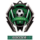 Hasty Stealth Soccer Varsity Medal M-5200 Hasty Stealth Soccer Varsity Medal M-5200