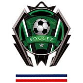 Hasty Stealth Soccer Varsity Medal M-5200 Hasty Stealth Soccer Varsity Medal M-5200