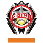 Hasty Stealth Softball All-Star Medal M-5200 Hasty Stealth Softball All-Star Medal M-5200