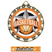 Hasty Award Basketball All-Star Insert Medal Hasty Award Basketball All-Star Insert Medal