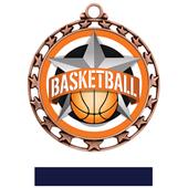 Hasty Award Basketball All-Star Insert Medal Hasty Award Basketball All-Star Insert Medal
