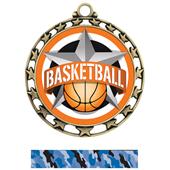 Hasty Award Basketball All-Star Insert Medal Hasty Award Basketball All-Star Insert Medal