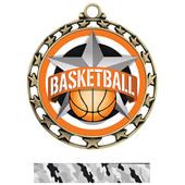Hasty Award Basketball All-Star Insert Medal Hasty Award Basketball All-Star Insert Medal