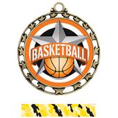 Hasty Award Basketball All-Star Insert Medal Hasty Award Basketball All-Star Insert Medal