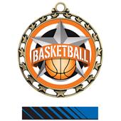 Hasty Award Basketball All-Star Insert Medal Hasty Award Basketball All-Star Insert Medal