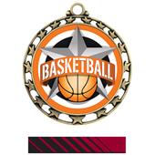 Hasty Award Basketball All-Star Insert Medal Hasty Award Basketball All-Star Insert Medal