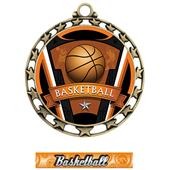 Hasty Award Basketball Varsity Insert Medal Hasty Award Basketball Varsity Insert Medal