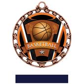Hasty Award Basketball Varsity Insert Medal Hasty Award Basketball Varsity Insert Medal