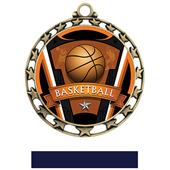 Hasty Award Basketball Varsity Insert Medal Hasty Award Basketball Varsity Insert Medal