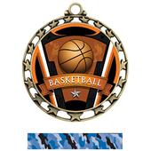 Hasty Award Basketball Varsity Insert Medal Hasty Award Basketball Varsity Insert Medal