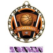 Hasty Award Basketball Varsity Insert Medal Hasty Award Basketball Varsity Insert Medal