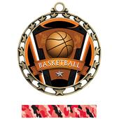 Hasty Award Basketball Varsity Insert Medal Hasty Award Basketball Varsity Insert Medal
