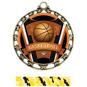 Hasty Award Basketball Varsity Insert Medal Hasty Award Basketball Varsity Insert Medal