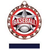 Hasty Award Baseball All-Star Insert Medal M-4401 Hasty Award Baseball All-Star Insert Medal M-4401
