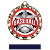 Hasty Award Baseball All-Star Insert Medal M-4401 Hasty Award Baseball All-Star Insert Medal M-4401