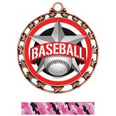 Hasty Award Baseball All-Star Insert Medal M-4401 Hasty Award Baseball All-Star Insert Medal M-4401