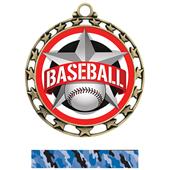 Hasty Award Baseball All-Star Insert Medal M-4401 Hasty Award Baseball All-Star Insert Medal M-4401