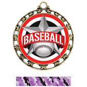 Hasty Award Baseball All-Star Insert Medal M-4401 Hasty Award Baseball All-Star Insert Medal M-4401