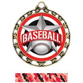 Hasty Award Baseball All-Star Insert Medal M-4401 Hasty Award Baseball All-Star Insert Medal M-4401