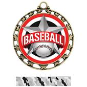 Hasty Award Baseball All-Star Insert Medal M-4401 Hasty Award Baseball All-Star Insert Medal M-4401