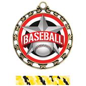 Hasty Award Baseball All-Star Insert Medal M-4401 Hasty Award Baseball All-Star Insert Medal M-4401