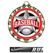 Hasty Award Baseball All-Star Insert Medal M-4401 Hasty Award Baseball All-Star Insert Medal M-4401