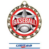 Hasty Award Baseball All-Star Insert Medal M-4401 Hasty Award Baseball All-Star Insert Medal M-4401