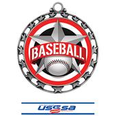 Hasty Award Baseball All-Star Insert Medal M-4401 Hasty Award Baseball All-Star Insert Medal M-4401