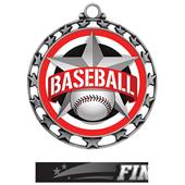 Hasty Award Baseball All-Star Insert Medal M-4401 Hasty Award Baseball All-Star Insert Medal M-4401