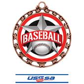 Hasty Award Baseball All-Star Insert Medal M-4401 Hasty Award Baseball All-Star Insert Medal M-4401