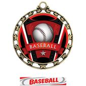 Hasty Award Baseball Varsity Insert Medal M-4401 Hasty Award Baseball Varsity Insert Medal M-4401
