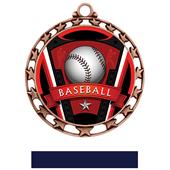 Hasty Award Baseball Varsity Insert Medal M-4401 Hasty Award Baseball Varsity Insert Medal M-4401
