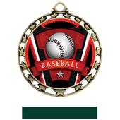 Hasty Award Baseball Varsity Insert Medal M-4401 Hasty Award Baseball Varsity Insert Medal M-4401